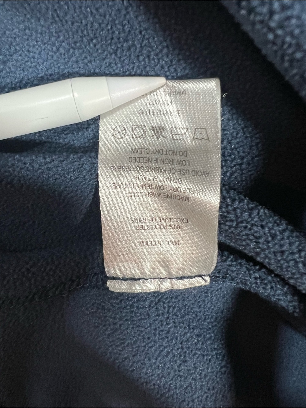 prAna Quarter‑Zip Pullover – Blue Grid Pattern Size L Outdoor Performance Layer - Picture 13 of 13